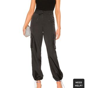 NWT Superdown - Seleste Drawstring Jogger Pant in Black